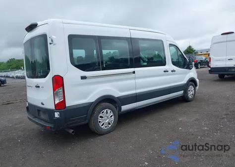 2022 Ford Transit-350 Passenger Van Xlt z USA, uszkodzony, nr VIN 1FBAX2C86NKA79221